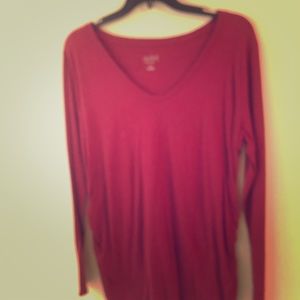 Isabel long sleeve maternity tee
